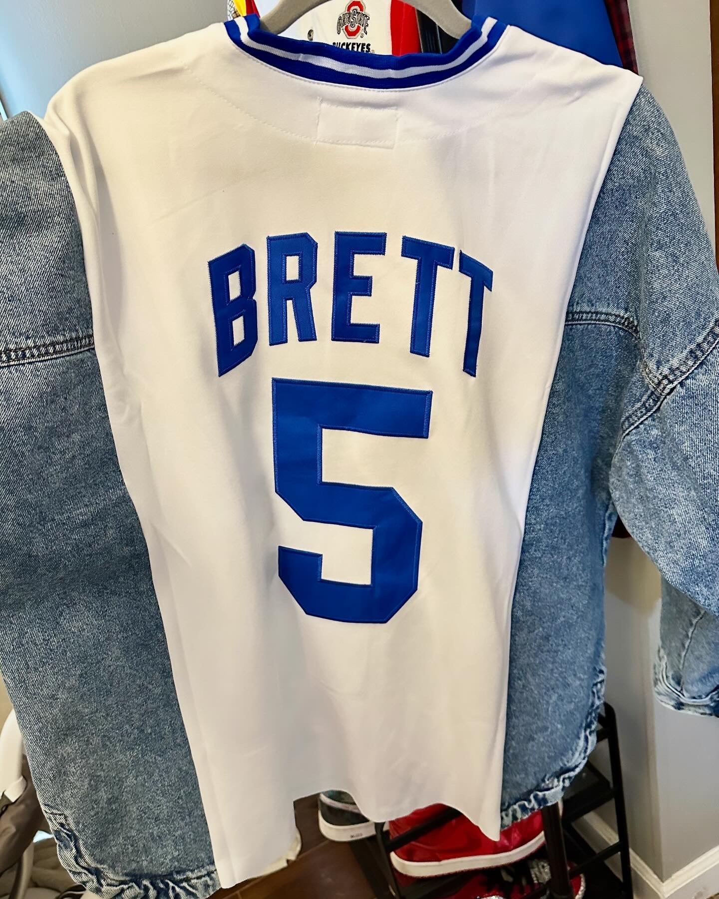 George Brett Jersey Denim Jacket - XL